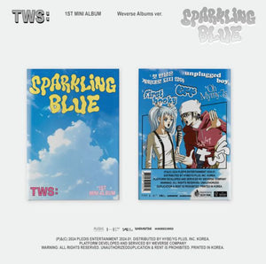 TWS - SPARKLING BLUE (WEVERSE ALBUMS VER.) [1ST MINI ALBUM]