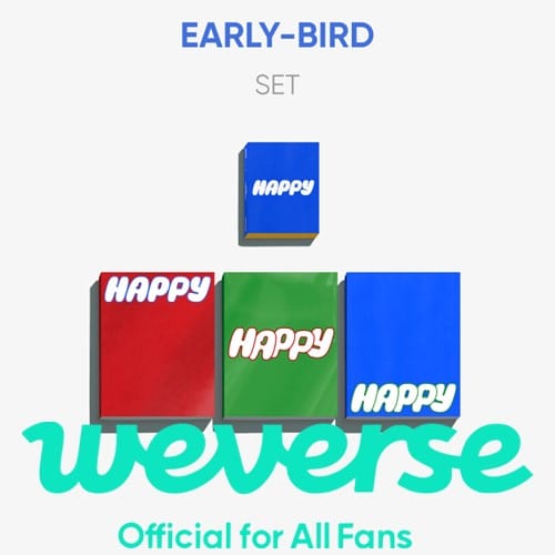 [PRE-ORDER] JIN (BTS) - HAPPY [SET] + WEVERSE POB GIFTS