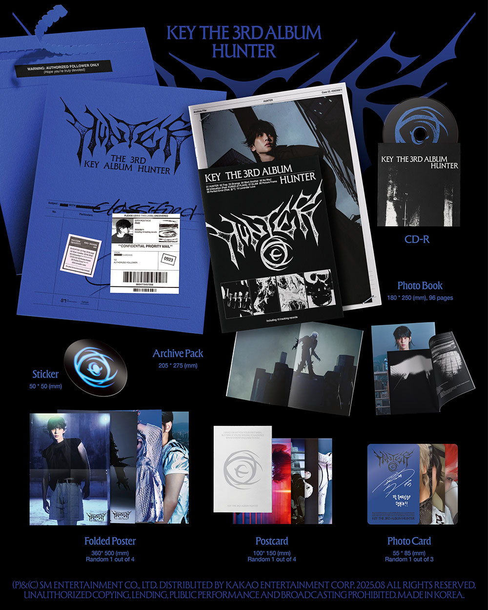 KEY (SHINEE) - HUNTER (ARCHIVE VER.) [3RD ALBUM]