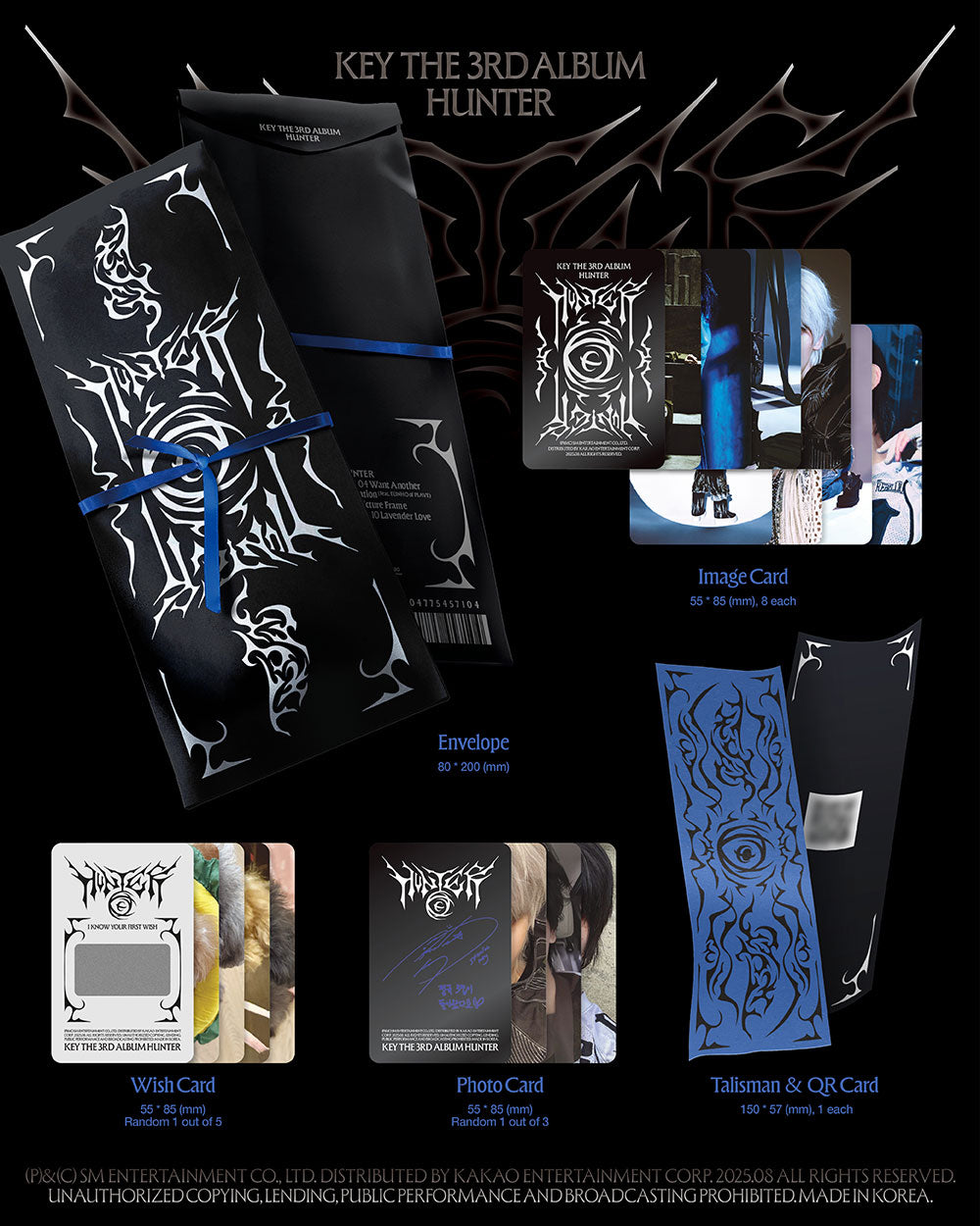 KEY (SHINEE) - HUNTER (TALISMAN VER.) [3RD ALBUM]