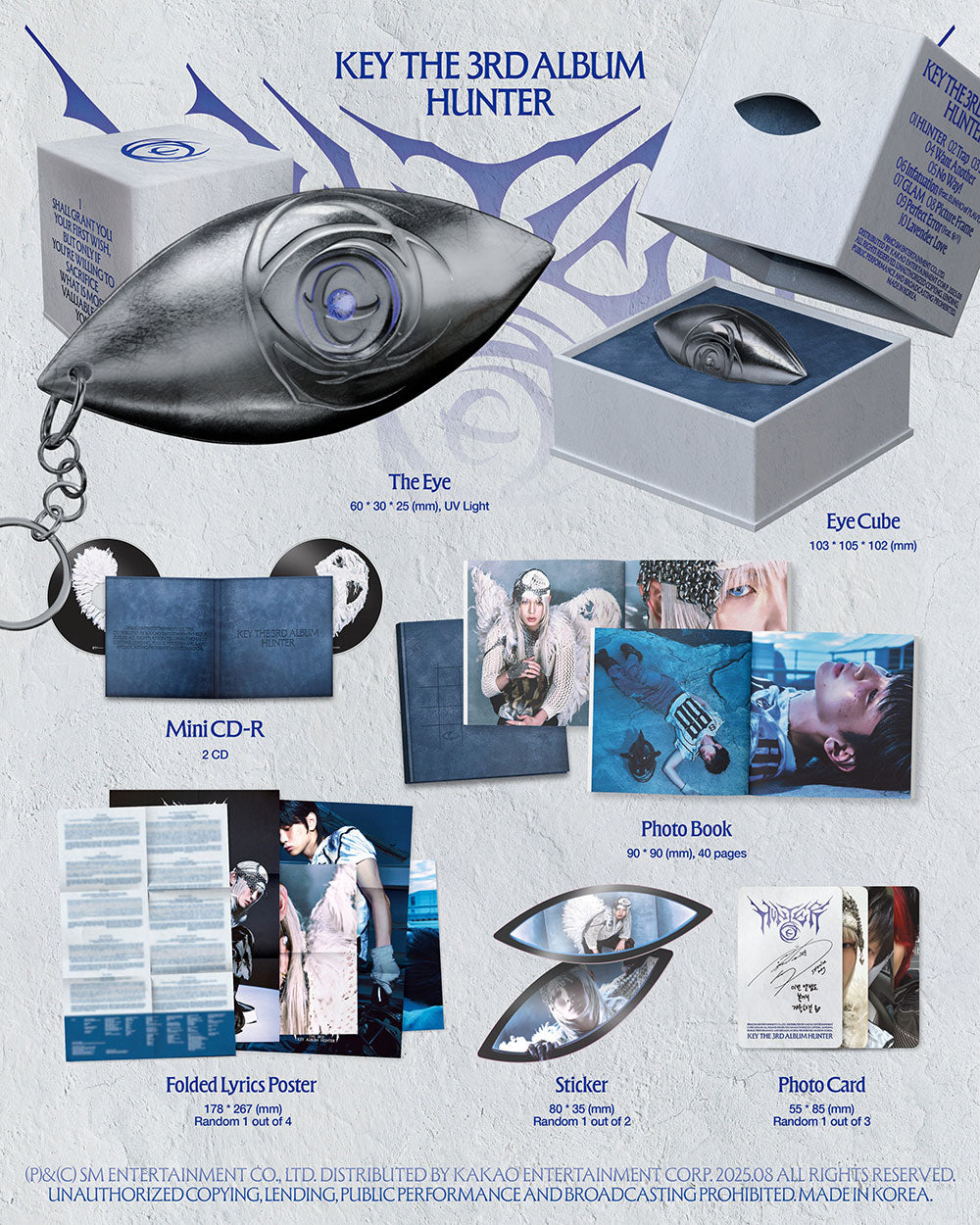 KEY (SHINEE) - HUNTER (THE CUBE VER.) [3RD ALBUM]