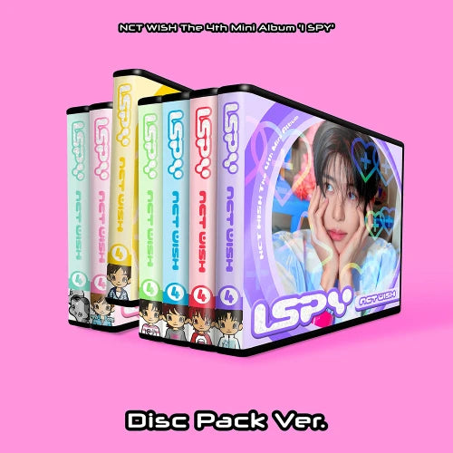 NCT WISH - 4TH MINI ALBUM [I SPY] (DISC PACK VER.)