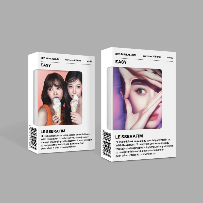 LE SSERAFIM - EASY (WEVERSE ALBUMS VER.) [3RD MINI ALBUM]