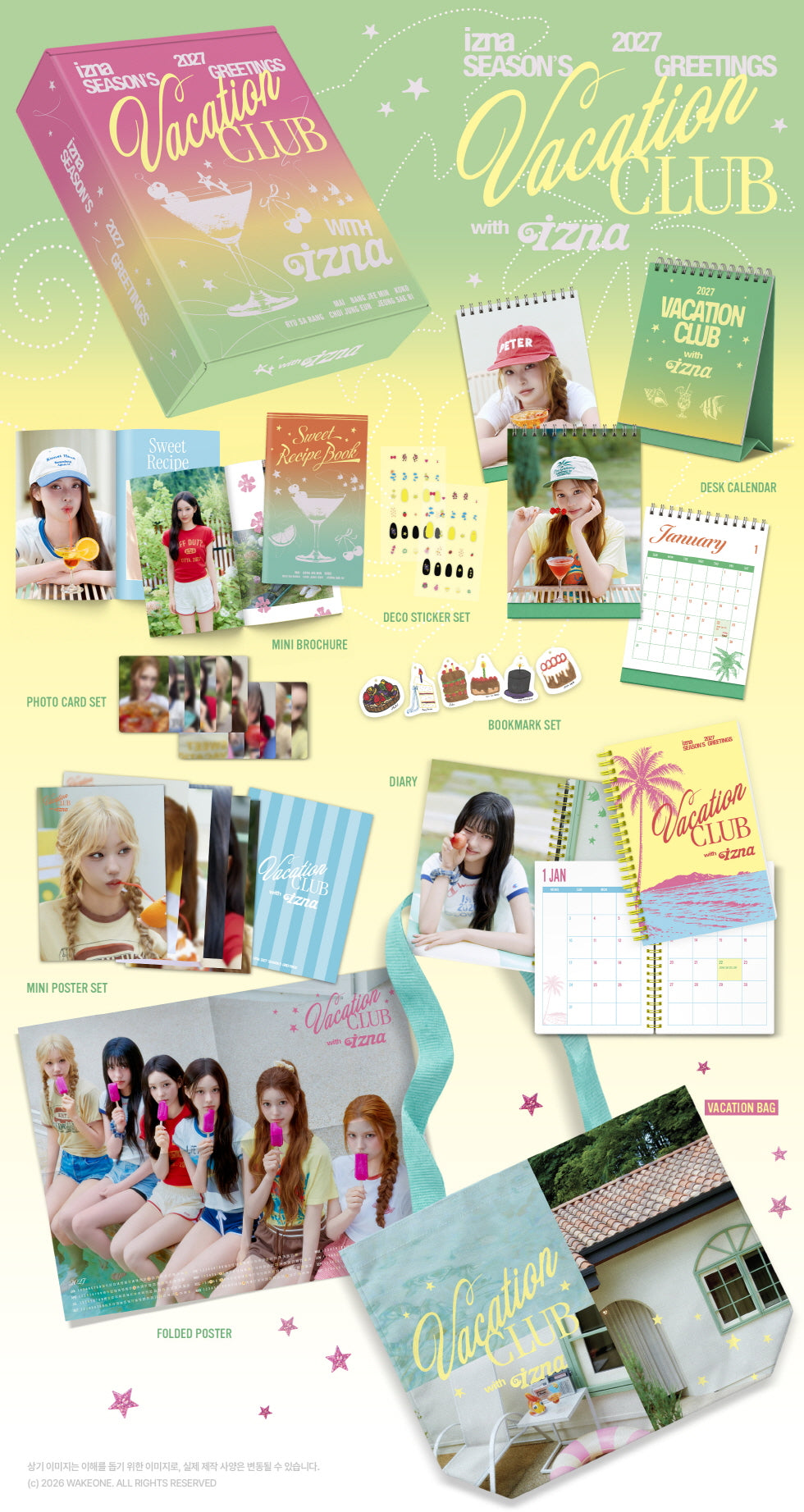 IZNA - 2027 SEASON'S GREETINGS [VACATION CLUB WITH IZNA]