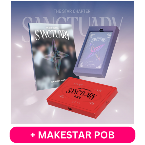 [PRE-ORDER] TOMORROW X TOGETHER (TXT) - THE STAR CHAPTER : SANCTUARY + MAKESTAR POB PHOTOCARD