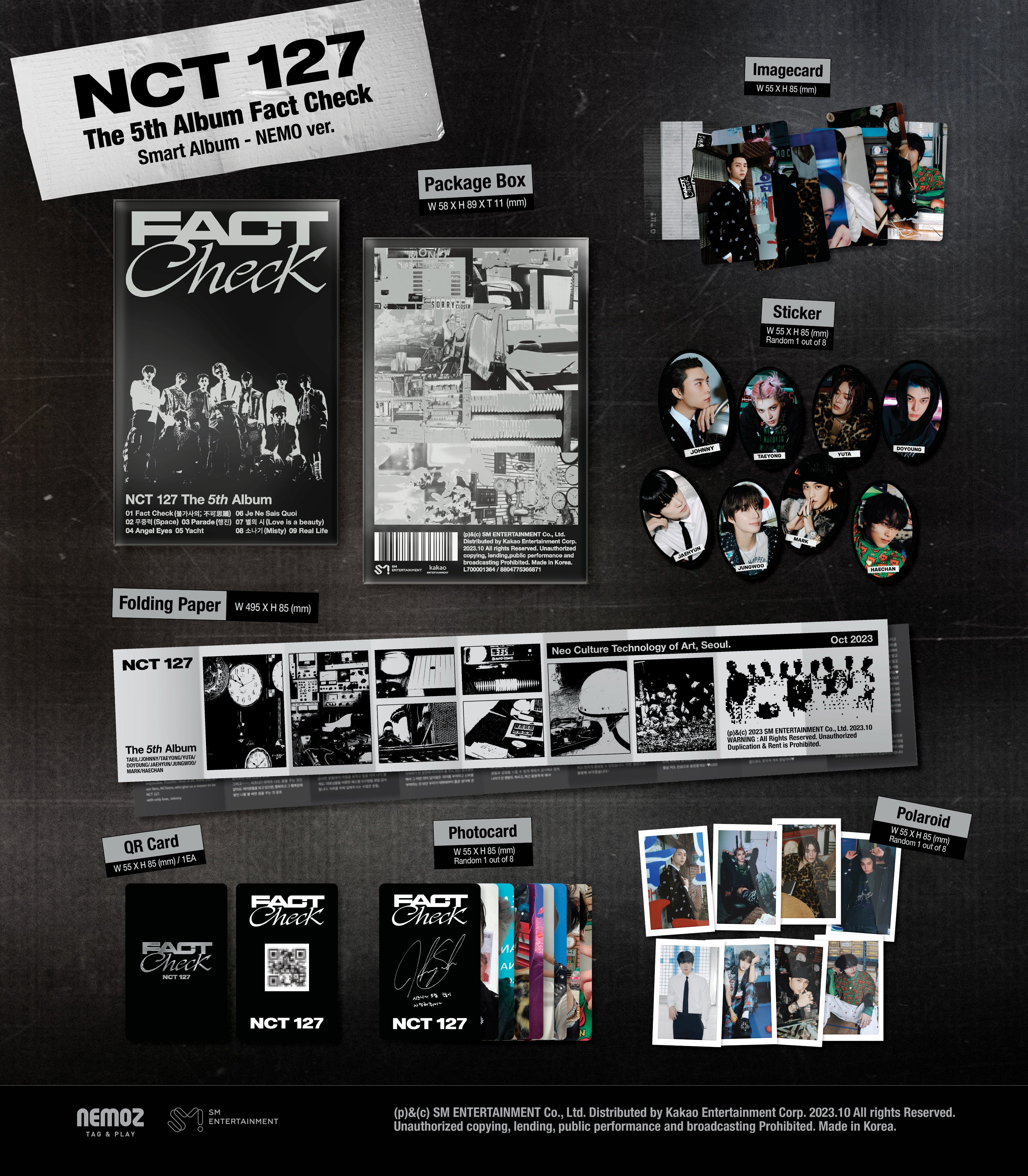 NCT 127 - FACT CHECK (QR VER.) [VOL. 5]