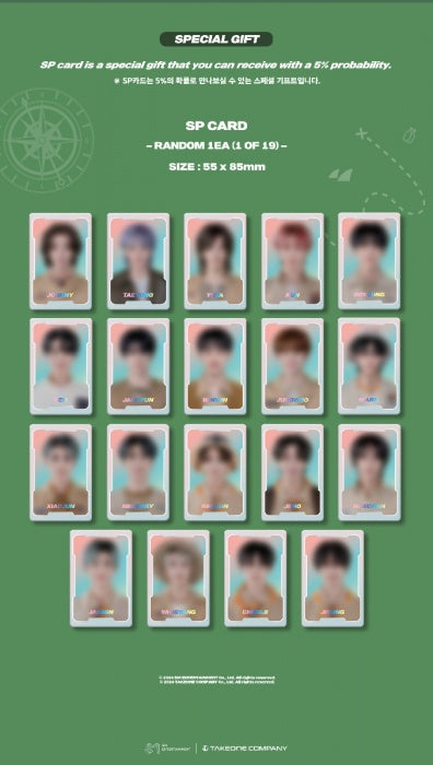 [PRE_ORDER] NCT ZONE COUPON CARD (EXPLORER VER.)