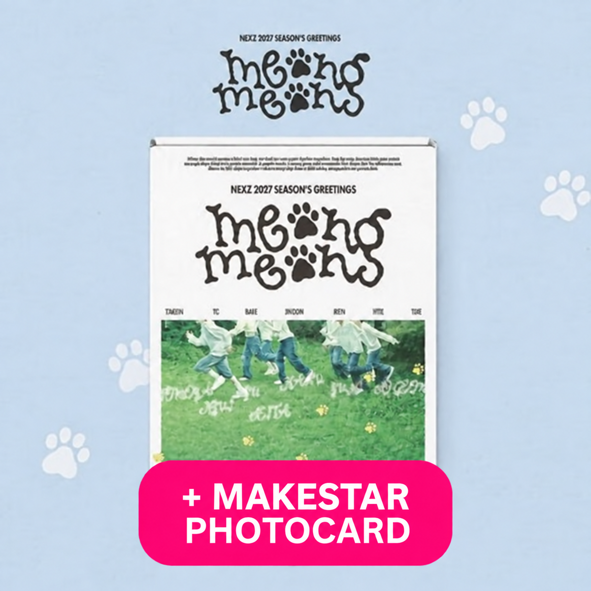 NEXZ - 2027 SEASON'S GREETINGS [MEONG MEONG] - MAKESTAR POB