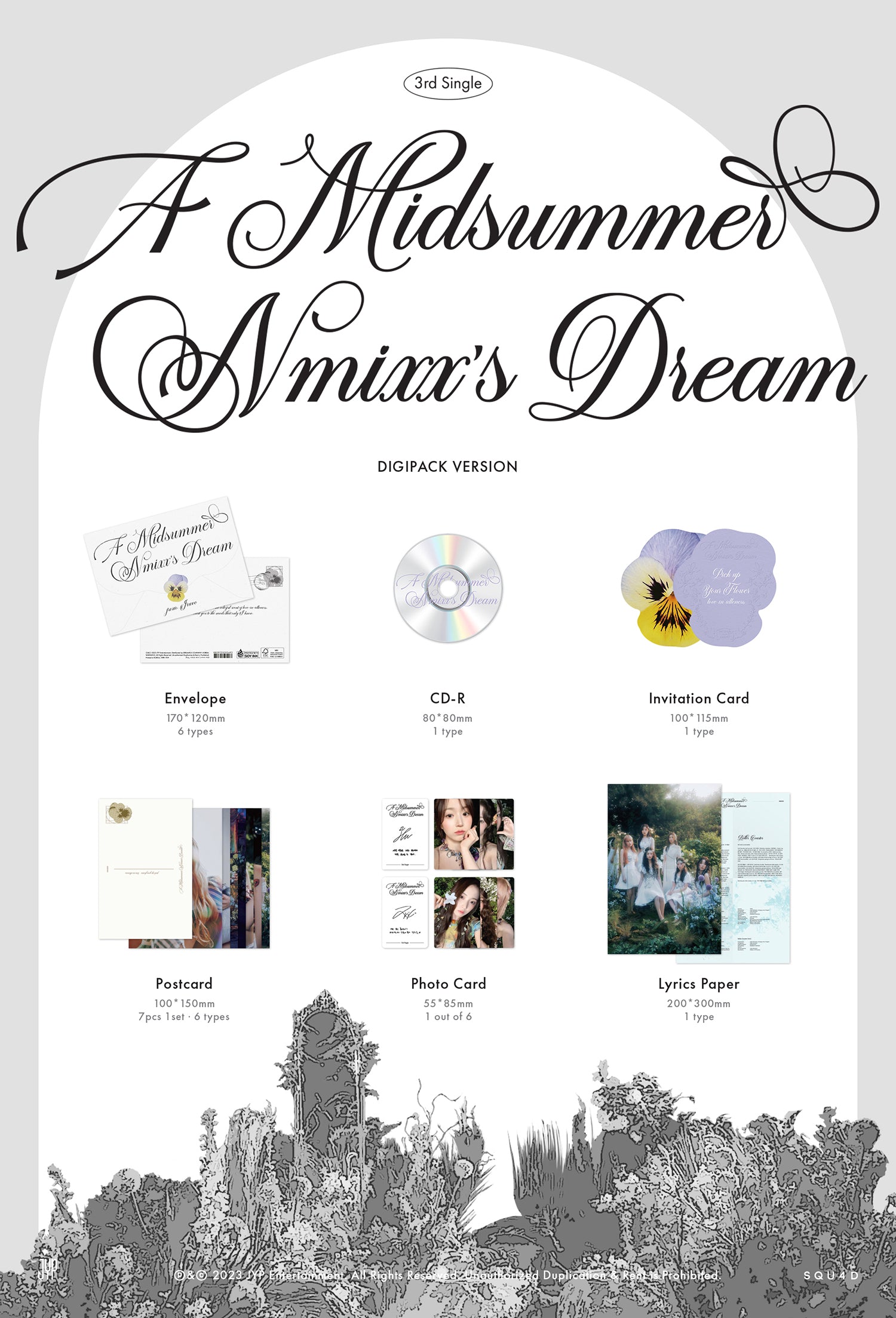 NMIXX - A MIDSUMMER NMIXX'S DREAM (DIGIPACK VER.) [3RD SINGLE ALBUM]