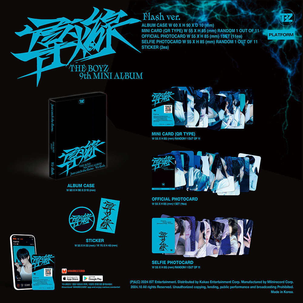 THE BOYZ - FUSE 導火線 (도화선) (PLATFORM VER.) [9TH MINI ALBUM]