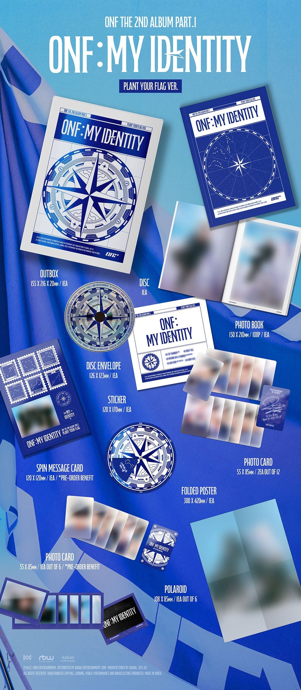 [PRE-ORDER] ONF - ONF:MY IDENTITY (2ND ALBUM PART.1)