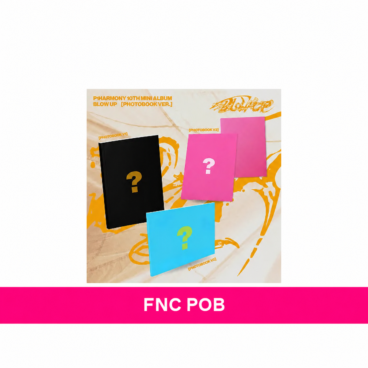 P1HARMONY BLOW UP photobook - FNC POB