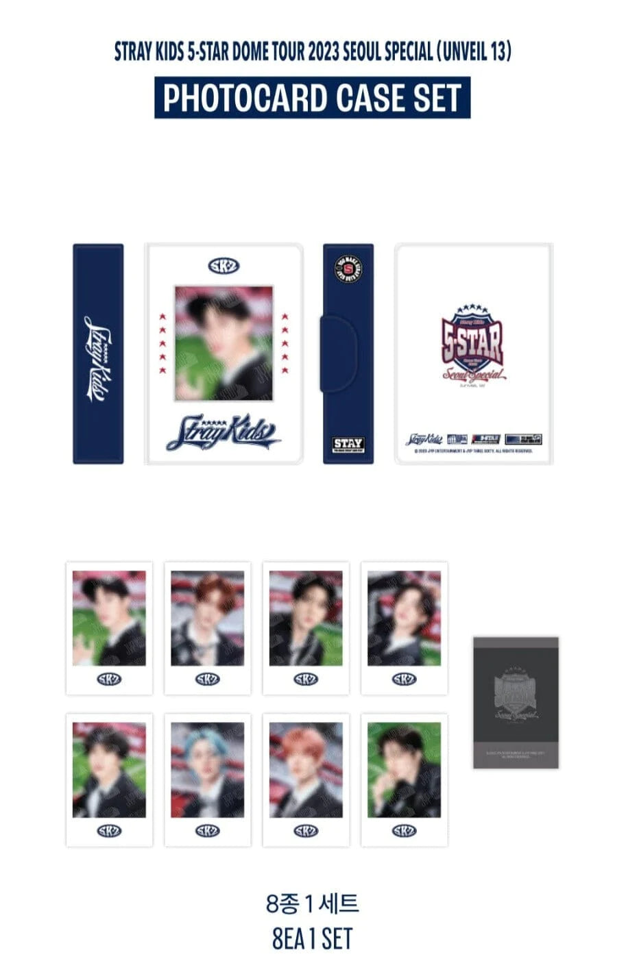 Stray Kids - 5-STAR Dome Tour 2023 Seoul Special (UNVEIL 13) - Photocard Case Set