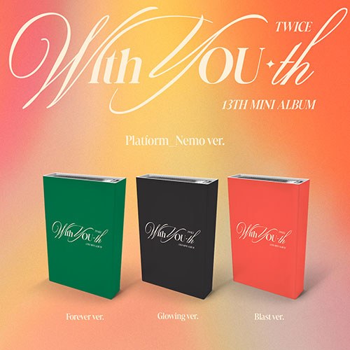 TWICE - WITH YOU-TH (NEMO VER.) [13TH MINI ALBUM]