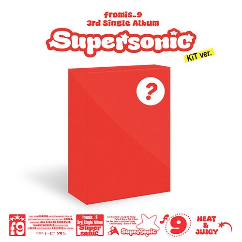 [PRE-ORDER] FROMIS_9 - SUPERSONIC (KIT VER.) [3RD SINGLE ALBUM]