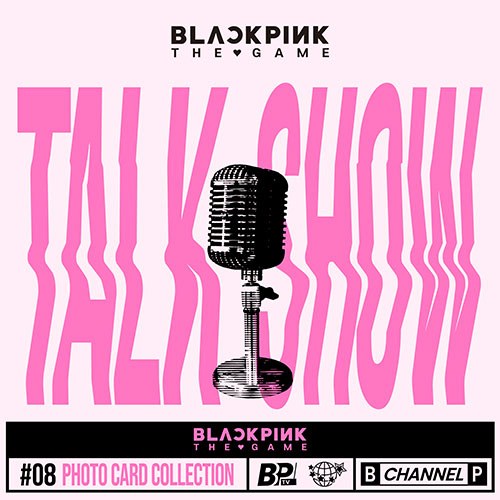 [PRE-ORDER] BLACKPINK - THE GAME PHOTOCARD COLLECTION - TALK SHOW
