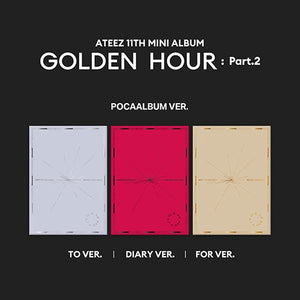 ATEEZ - GOLDEN HOUR : PART.2 (POCAALBUM VER.) [11TH MINI ALBUM]