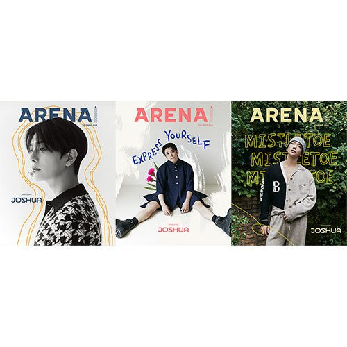 [PRE-ORDER] JOSHUA (SEVENTEEN) - ARENA HOMME DECEMBER ISSUE MAGAZINE 12.2024