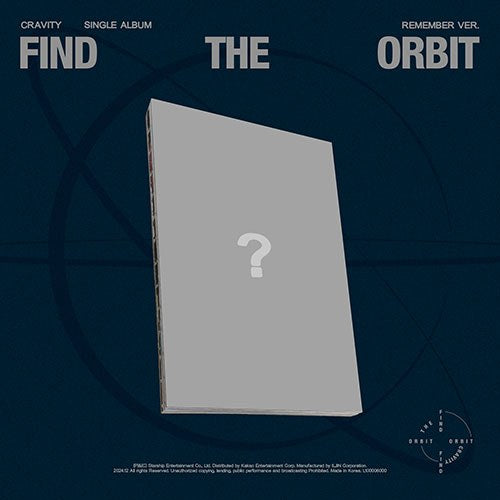 [PRE-ORDER] CRAVITY - FIND THE ORBIT (REMEMBER VER.) [SINGLE ALBUM]