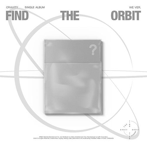 [PRE-ORDER] CRAVITY - FIND THE ORBIT (WE VER.) [SINGLE ALBUM]