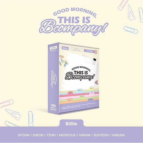 [PRE-ORDER] BILLLIE - 2025 SEASON'S GREETINGS [GOOD MORNING, THIS IS BCOMPANY]