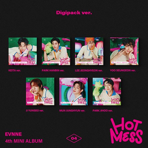 EVNNE - HOT MESS (DIGIPACK VER.) [4TH MINI ALBUM]