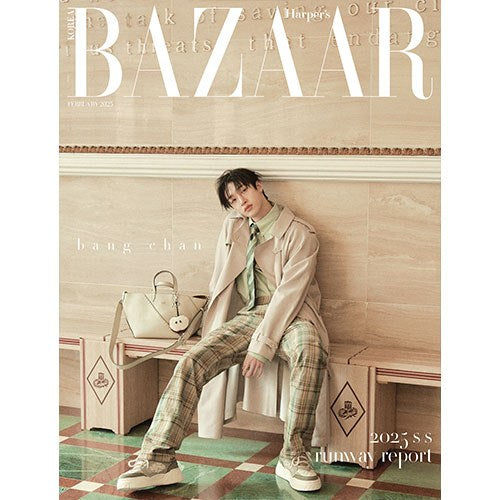 BANGCHAN (STRAY KIDS) - HARPER´S BAZAAR MAGAZINE 02.2025