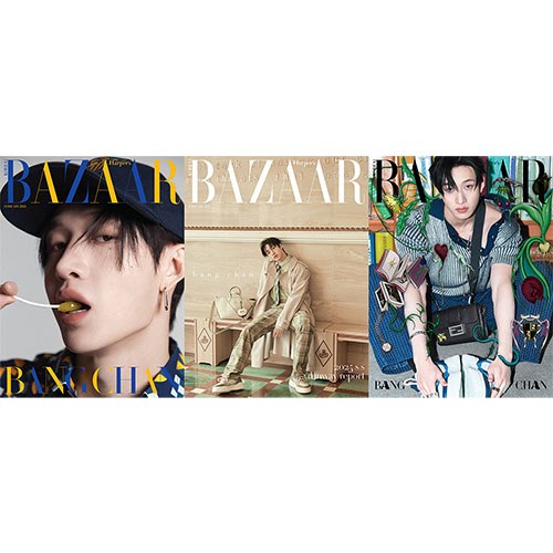 [PRE-ORDER] BANGCHAN (STRAY KIDS) - HARPER´S BAZAAR MAGAZINE 02.2025