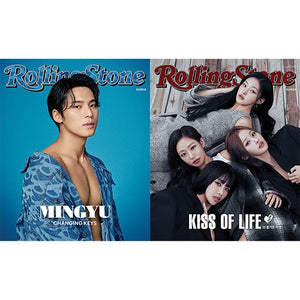 [PRE-ORDER] MINGYU (SEVENTEEN) & KISS OF LIFE - ROLLING STONE KOREA ISSUE 13 MAGAZINE