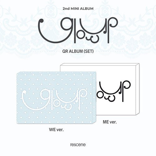 [PRE-ORDER] RESCENE - GLOW UP (QR VER.) [2ND MINI ALBUM]