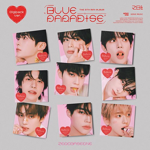 [PRE-ORDER] ZEROBASEONE - BLUE PARADISE (DIGIPACK VER.) [5TH MINI ALBUM]