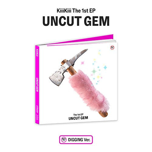 [PRE-ORDER] KIIIKIII - UNCUT GEM (DIGGING VER.) [1ST EP ALBUM]