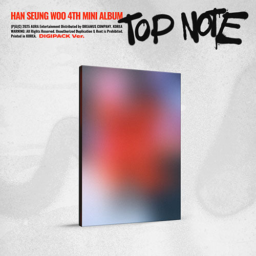 [PRE-ORDER] HAN SEUNG WOO - TOP NOTE (DIGIPACK VER.) [4TH MINI ALBUM]