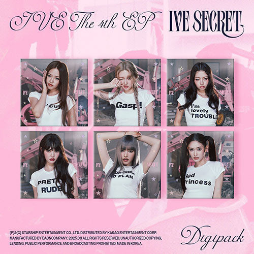 IVE - IVE SECRET (DIGIPACK) [4TH EP ALBUM]