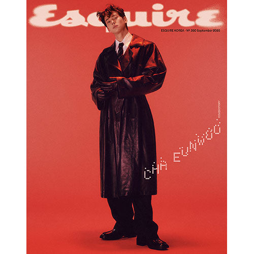 [PRE-ORDER] CHA EUNWOO (ASTRO) - ESQUIRE MAGAZINE 09.2025