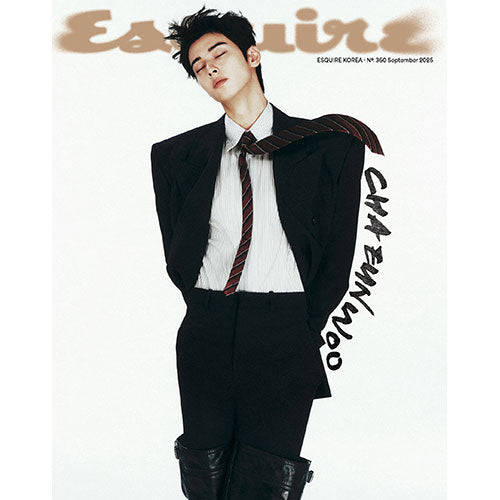 [PRE-ORDER] CHA EUNWOO (ASTRO) - ESQUIRE MAGAZINE 09.2025
