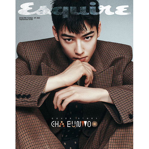 [PRE-ORDER] CHA EUNWOO (ASTRO) - ESQUIRE MAGAZINE 09.2025