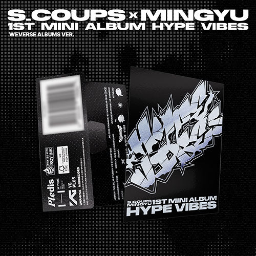 S.COUPS X MINGYU (SEVENTEEN) - HYPE VIBES (WEVERSE ALBUMS VER.) [1ST MINI ALBUM]