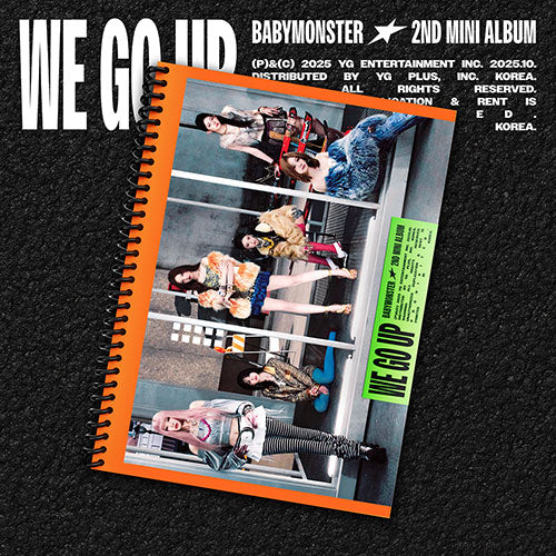 BABYMONSTER - WE GO UP (2ND MINI ALBUM)