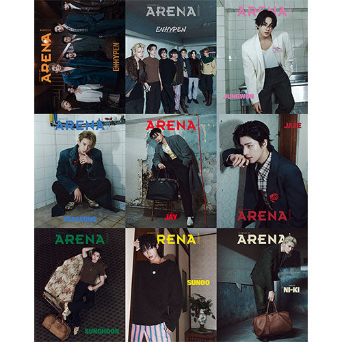 ENHYPEN - ARENA HOMME MAGAZINE 10.2025
