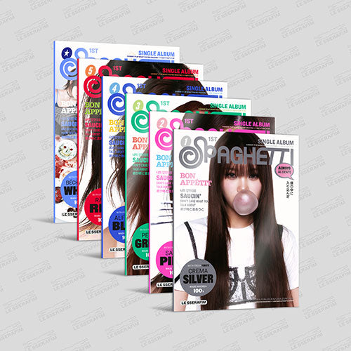 LE SSERAFIM - SPAGHETTI (COMPACT VER.) [1ST SINGLE ALBUM]