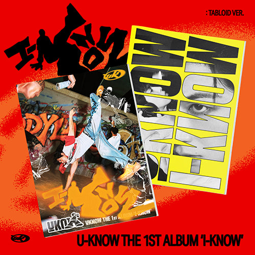U-KNOW YOONHO - 1ST FULL ALBUM [I-KNOW] (TABLOID VER.)
