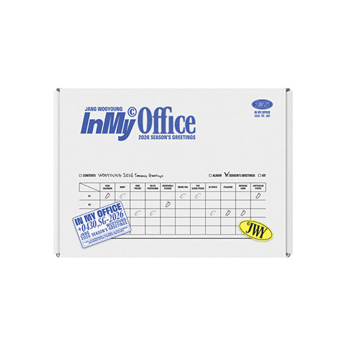 [PRE-ORDER] JANG WOOYOUNG (2PM) - 2026 SEASON'S GREETINGS [IN MY OFFICE]