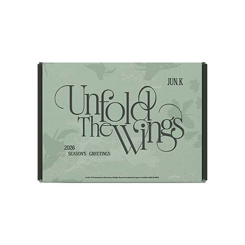 [PRE-ORDER] JUN. K (2PM) - 2026 SEASON'S GREETINGS [UNFOLD THE WINGS]