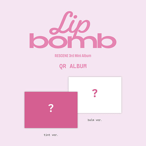 [PRE-ORDER] RESCENE - 3RD MINI ALBUM [LIP BOMB] (QR) (PHOTOCARD VER.)