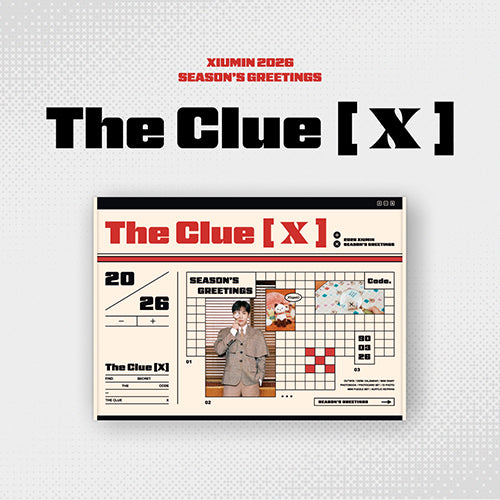 [PRE-ORDER] XIUMIN (EXO) - 2026 SEASON'S GREETINGS [THE CLUE [X] ]