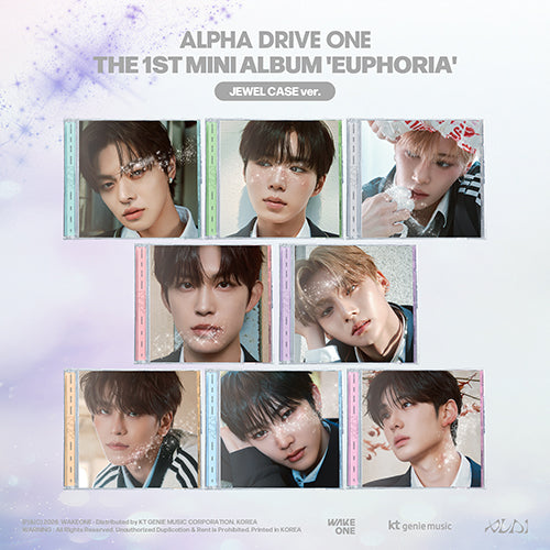 ALPHA DRIVE ONE - THE 1ST MINI ALBUM [EUPHORIA] JEWEL CASE VER.