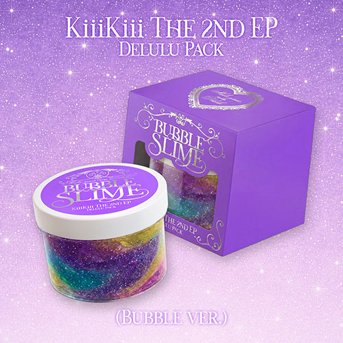 [PRE-ORDER] KIIIKIII - THE 2ND EP [DELULU PACK] (BUBBLE. VERSION)