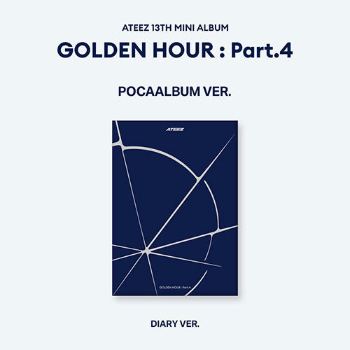 PRE-ORDER] ATEEZ - 13TH MINI ALBUM [GOLDEN HOUR : PART.4