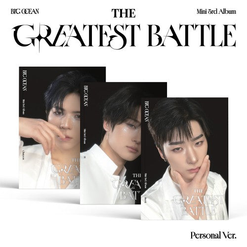 [PRE-ORDER] BIG OCEAN - THE GREATEST BATTLE (PERSONAL VER.) [3RD MINI ALBUM]+ APPLEMUSIC POB PHOTOCARD